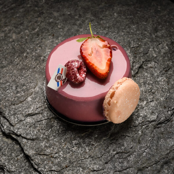 pâtisserie avec fraise
