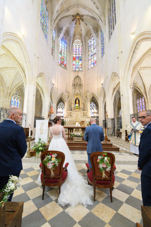 mariage église de cléry saint andré