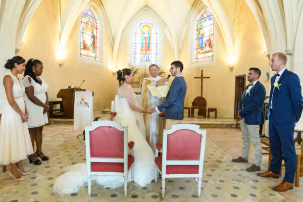 mariage église dans l'église de jouy-le-potier