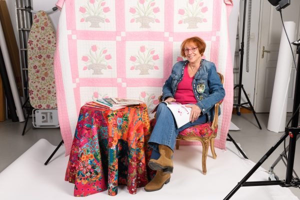 portrait de Chantal Baquin quilteuse
