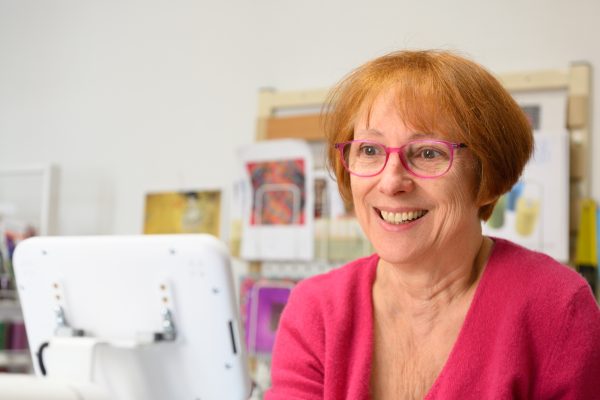 portrait Chantal Baquin quilte