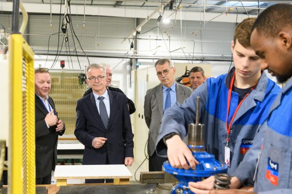 Visite de françois bonneau au CFAI centre-val de loire